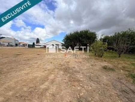 vente terrain à saint-mathurin (85150) : à vendre / 287m² saint-mathurin
