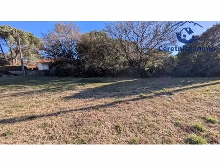 maureillas  terrain plat constructible