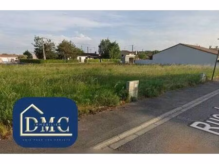 terrain constructible viabilisé à vendre