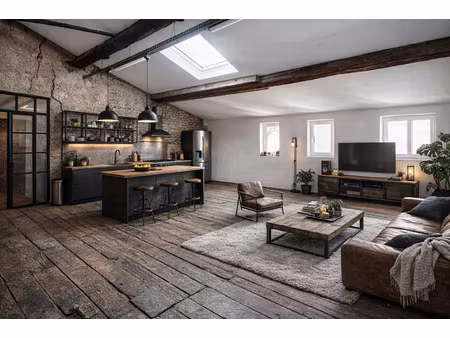 plateaux de deux appartements à réaménager - montbrison - 150 m² - pour locatif ou résiden