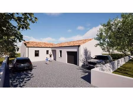 terrain avec maison neuve à vendre