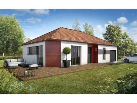 terrain avec maison neuve à vendre