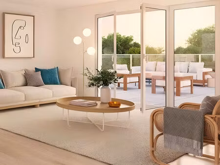 beau t5 duplex avec terrasse parc arboré proche tram