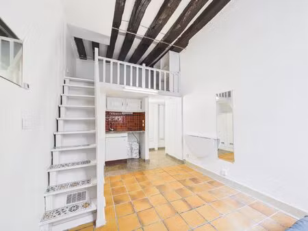 bail code civil - studio avec mezzanine en rez-de-chaussée