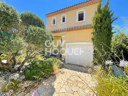 maison à vendre à canohès  4 faces  3 chambres  garage  piscine  dépendance