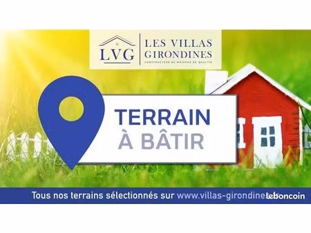 terrain 600 m² saint andre de cubzac