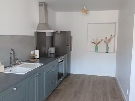 maison meublée rénovée avec jardin