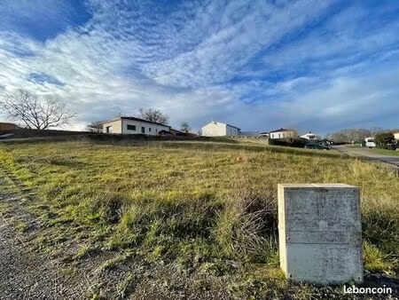 terrain 880 m² aubiac