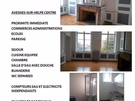 appartement centre avesnes sur helpe