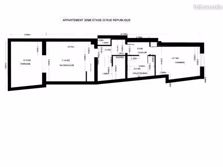 appartement t2 à louer