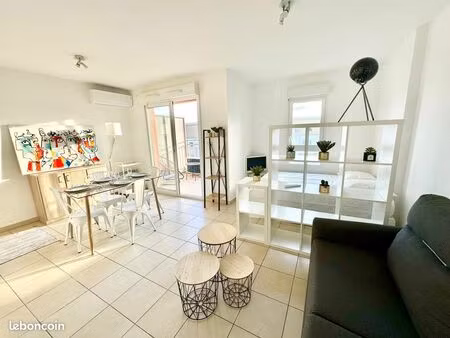 charmant appartement t1 en résidence sécurisée narbonne