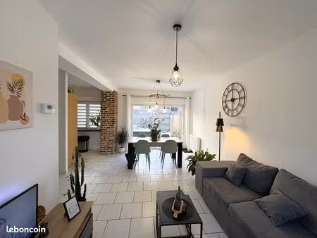 maison rénovée 63m² - 2 chambres avec jardin