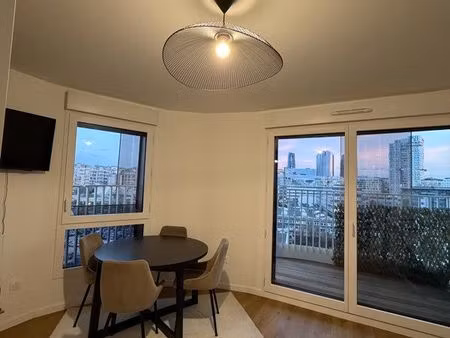 duplex meublé à louer - nanterre