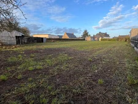 vente terrain à pédernec (22540) : à vendre / 1409m² pédernec