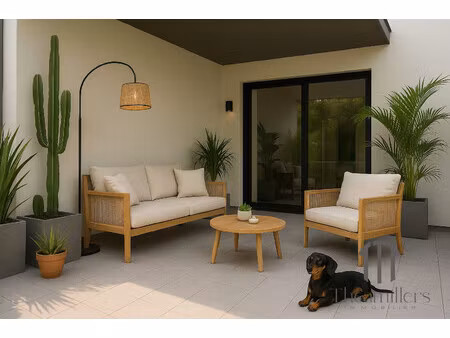 t2 lumineux +terrasse + parking