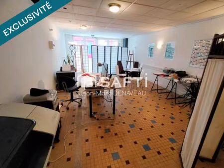 ensemble avec habitation et ancien commerce