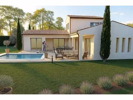 terrain avec maison neuve à vendre