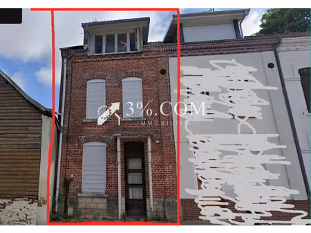 vente maison 5 pièces 98 m² à hallencourt (80490)  78 500 €