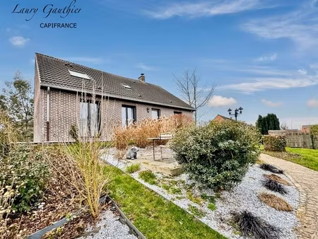 maison individuelle + 130 m² – sous-sol complet 80 m² – 7 pièces