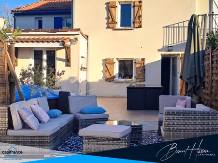 maison de village de 120m² sur terrain de 317m²