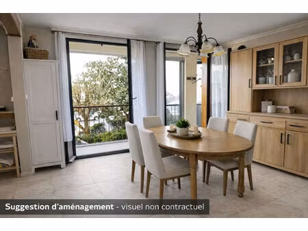 appartement t4 73 m² à rénover - balcon fermé 10 m² - résidence la clé des champs ? garage