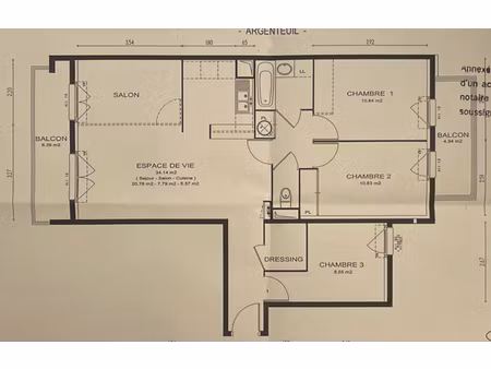 appartement 4 pièces 80 m² à vendre / acheter argenteuil 95100 ? | era immobilier
