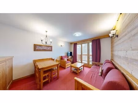 achat appartement 2 pièces 33m² fontcouverte la toussuire 73300