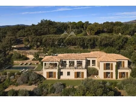 contemporary villa with sea view and château de grimaud with id 2786435094