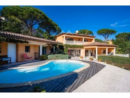 sainte-maxime - villa d’exception avec vue mer au cœur d’un domaine privé