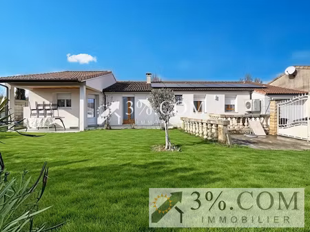 grande maison plain pied avec piscine