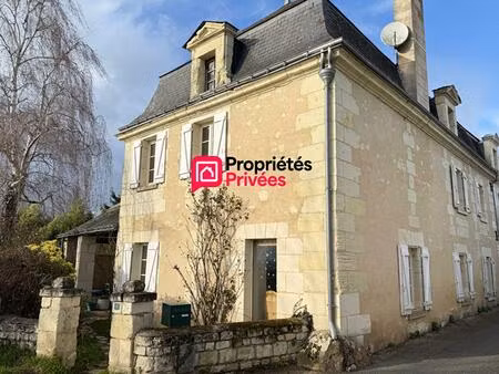 maison ancienne proche chinon 4 pièce(s) 137 m2