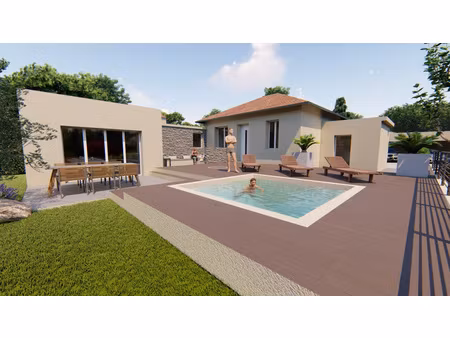 libre constructeur ou avec constructeur terrain de 637m² avec une emprise au sol de 30% te