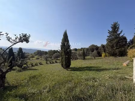 opportunité unique: terrain à goult avec vue luberon