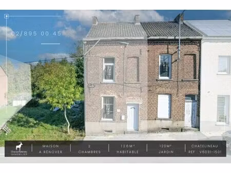 huis te koop in chatelineau