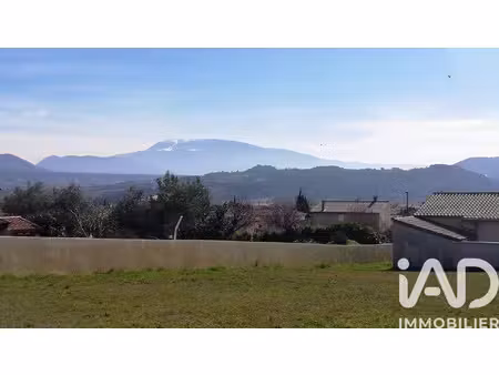 vente terrain 1238 m² vinsobres (26110)