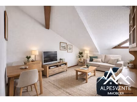vente appartement 3 pièces 45 m² la côte-d’arbroz (74110)