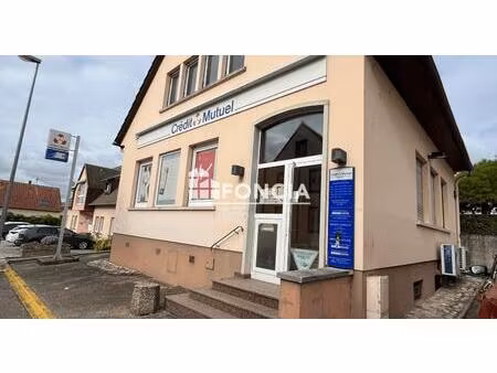 exclusivité ! maison individuelle sur steinbourg avec locaux professionnels d'environ 140 