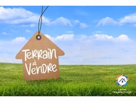 terrain constructible 450 m² -annoisin-chatelans