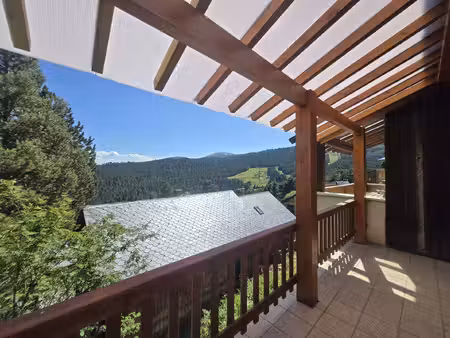 chalet avec belle vue
