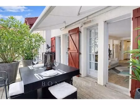 ciboure - bel appartement - terrasse et garage