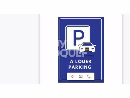 place de parking 10 m2