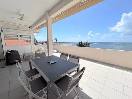 superbe t3 récent avec vue mer imprenable – centre bourg de saint-françois