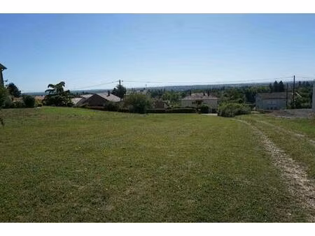 terrain a batir belle vue degagee