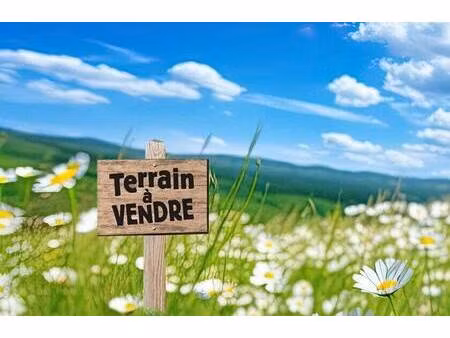 terrain constructible à vendre