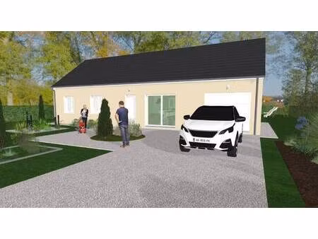 terrain avec maison neuve à vendre