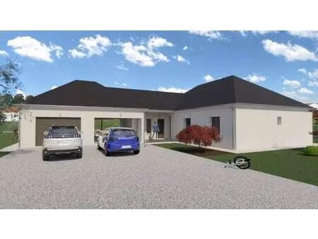 terrain avec maison neuve à vendre