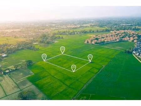 terrain constructible à vendre