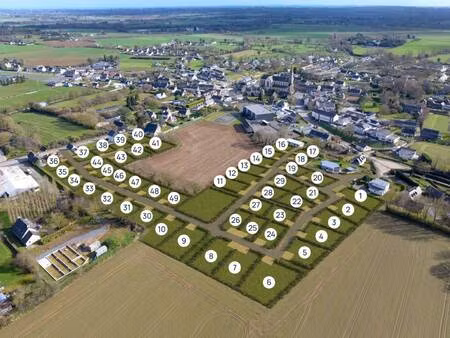 terrain constructible viabilisé à vendre