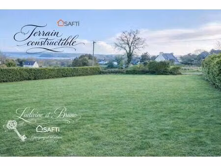 terrain constructible viabilisé à vendre