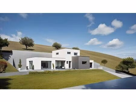 terrain avec maison neuve à vendre